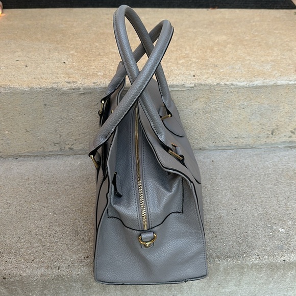 Steve Madden vegan leather satchel bag purse 13x11in - Picture 6 of 11